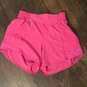Sonic pink lulu shorts